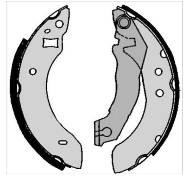 Тормозные колодки барабанные