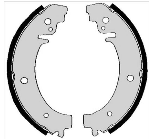 Тормозные колодки барабанные