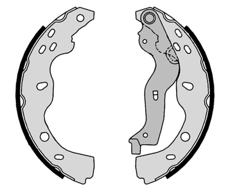 Тормозные колодки барабанные