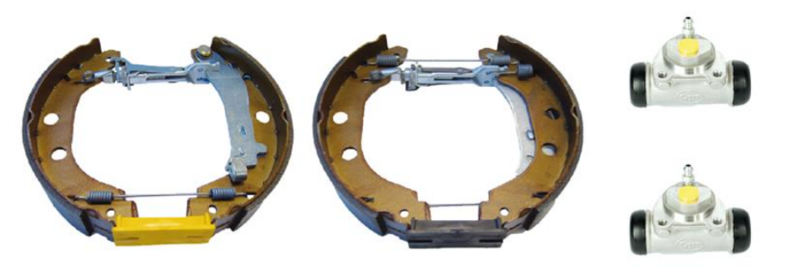 Гальмівні колодки барабанні