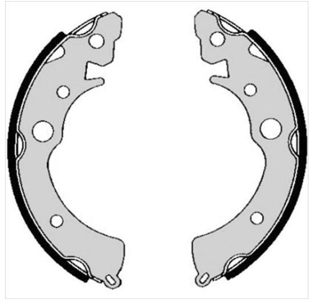 Тормозные колодки барабанные