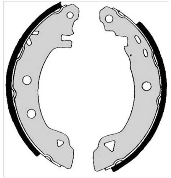 Тормозные колодки барабанные