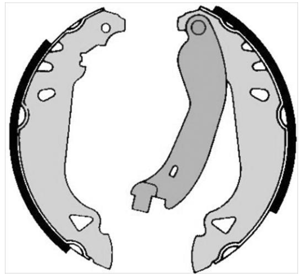 Тормозные колодки барабанные