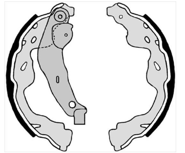 Тормозные колодки барабанные