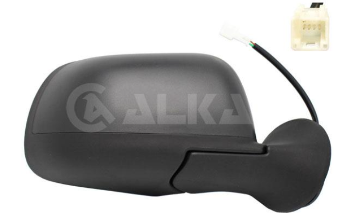 зеркало в сборе, правое,электр., выпуклый + обогрев 5 Pins,