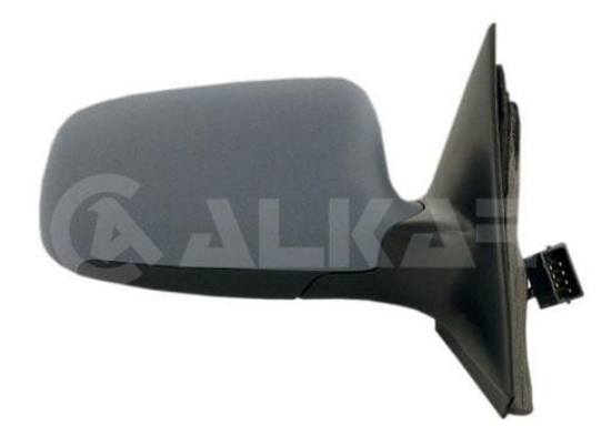 зеркало пров., эл. регул., с подогрев., голуб. стекло, грунт.