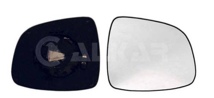 зеркала прав.стекло+рамка, обогрев., выпукл.