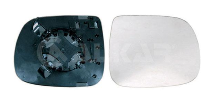 зеркала стекло + Держатель правое, обогрев., выпукл. 3/06-