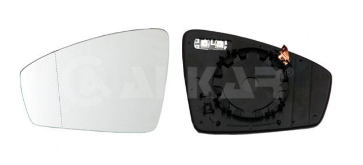 Вкладыш зеркала левый, асферич., + обогрев