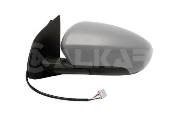 Зеркало в сборе, лев., элект., выпукл, обогрев, грунт, 5 PINS, 5 Pins,