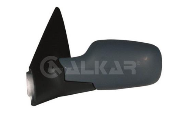 Зеркало в сборе,прав.,эл.,выпукл,обогрев, грунт,эл.слож., сенсор тем-ры, 9 Pins,