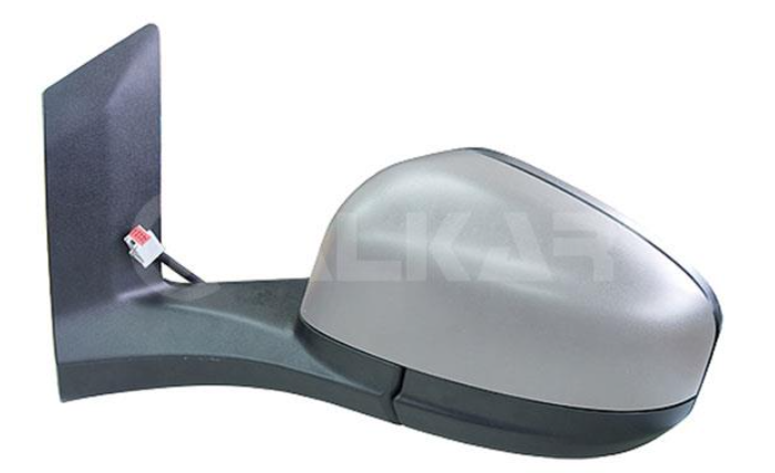 Зеркало в сборе, лев., элект., выпукл, грунт,