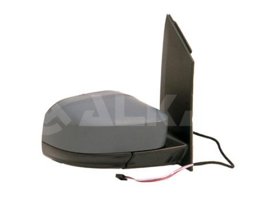 Зеркало в сборе,прав.,эл.,выпукл,обогрев, грунт, 5 PINS, 5 Pins,