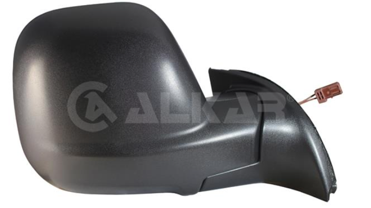 Зеркало в сборе,пров.,электр.,выпукл,обогрев,сенсор тем-ры, 7 Pins,