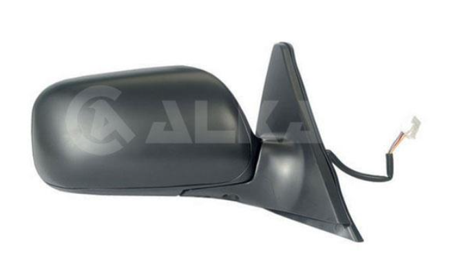 зеркало пров., эл. регул, грунт., с подогр., выпукл.