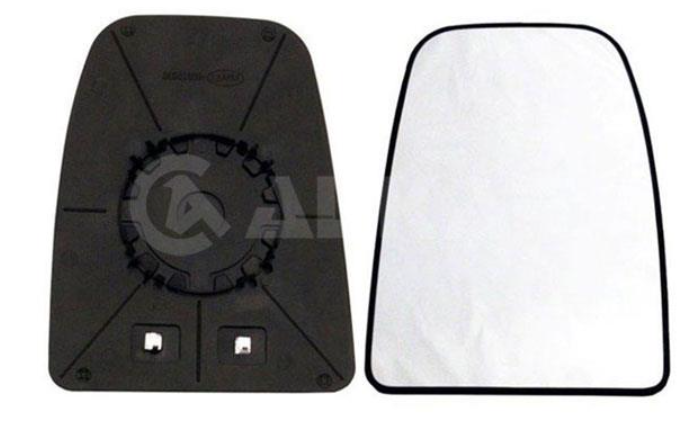 Вкладыш зерк.+креп.,прав.,выпукл,обогрев,