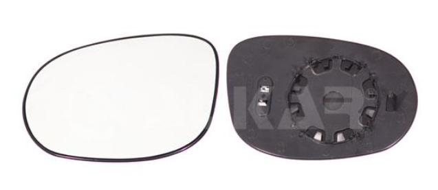 Вкладыш зерк.+креп.,лев.,выпукл,обогрев,