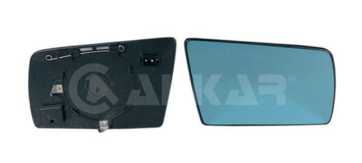 стекло зеркала пров. с пласт. держателем, с подогрев., выпукл.