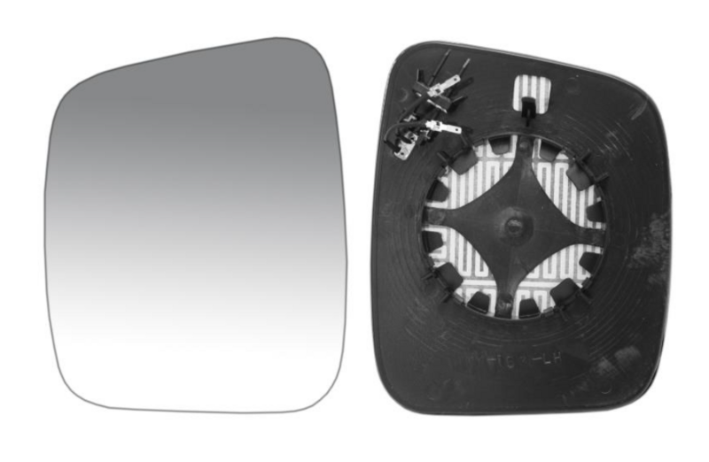 зеркала Черенок левый+стекло, асферич., обогрев.