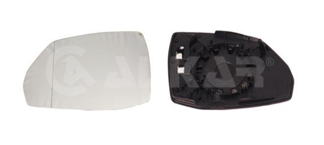 Вкладыш зеркала левый, асферич., + обогрев