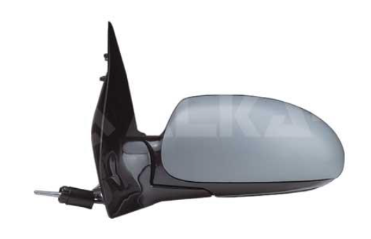 зеркало ливов. мех. регул., с обогр., грунт.выпукл.