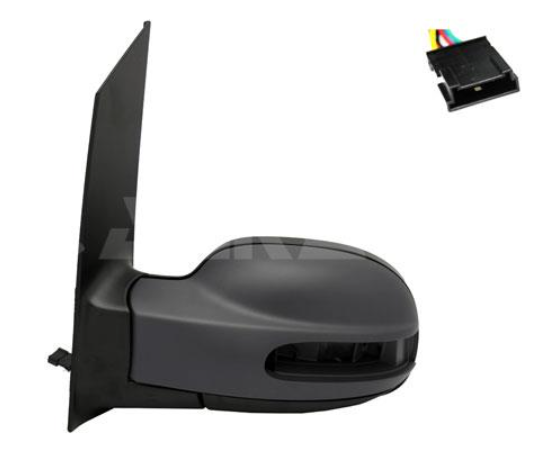Крышка корпуса зеркала, левая, с пок.поворот., электр., асферич., + обогрев под украс.