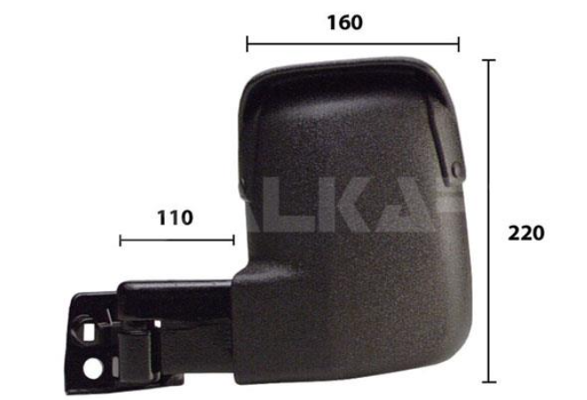 лев. короткое крепление ручн. регул. 9/91-9/94