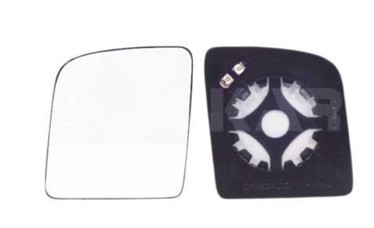 стекло зеркала лив. с пласт. держателем, с подогрев., выпукл.