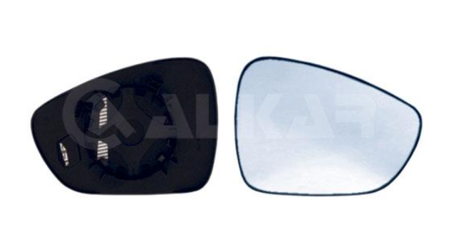 дзеркала Держак правий+скло, випукл., синее скло, обогрів.