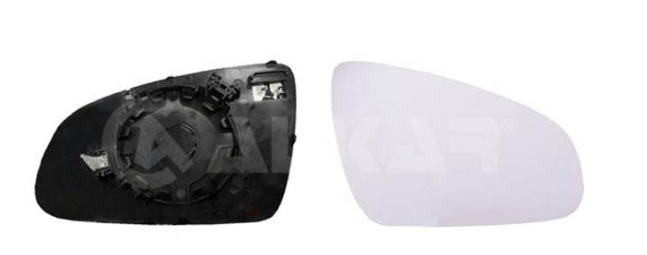 Вкладыш зерк.+креп.,прав.,выпукл,обогрев,