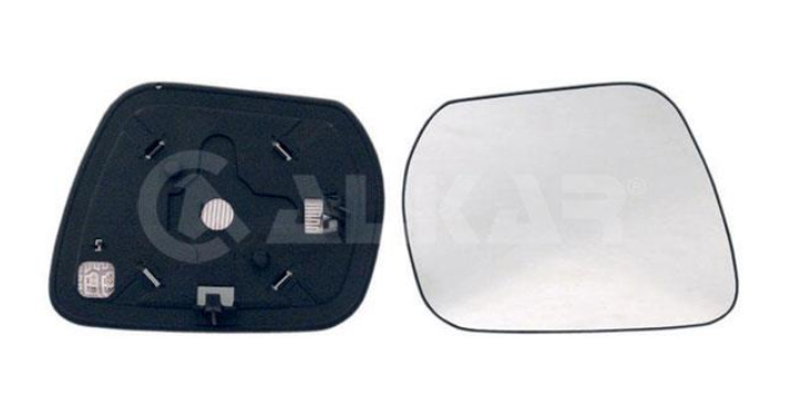 Вкладиш дзеркала правий, випуклий + обогрів