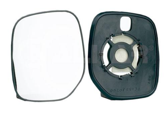 стекло зеркала лив. с пласт. держателем, выпукл.