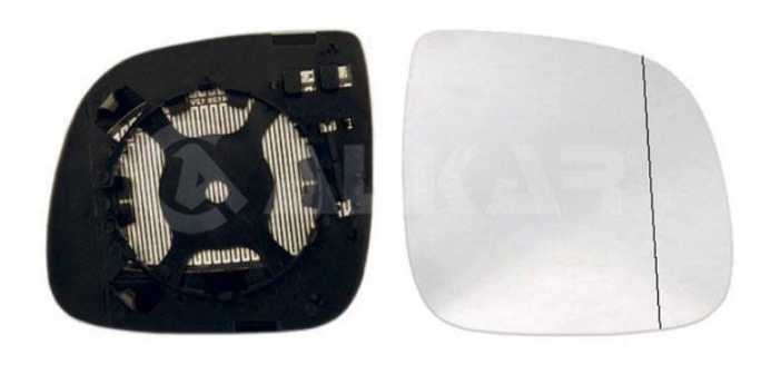 Вкладиш дзеркала правий,асферич.,обогрів., AI[OE 4L0 857 536B  ]