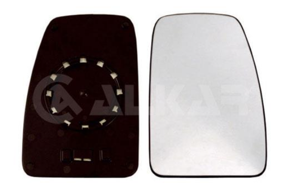 зеркала прав.стекло+рамка, выпукл.