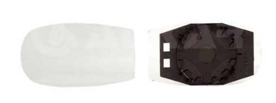 стекло зеркала с пласт. держат.выпукл.