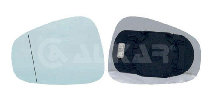 Вкладыш зеркала левый, асферич., голубое стек., обогрев., AR[OE 71740966]