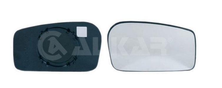 скло дзеркала прав. + кріплення,випукл.