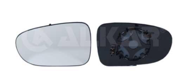 дзеркало лів. скло+рамка, обогрів.,випукл. -7/00