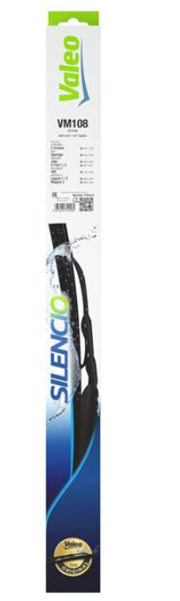 Склоочисник VALEO SILENCIO CONVENTIONAL / каркасний / 600 мм. / + спойлер / 574158 - зображення 2