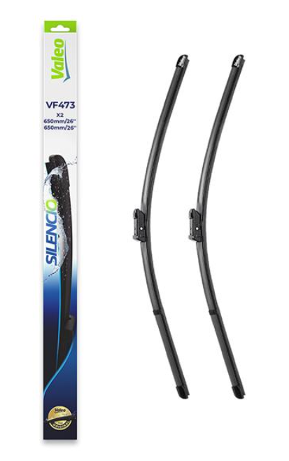 Комплект склоочисників VALEO / безкаркасні / 650 • 650 мм. / + спойлер / 574673 - зображення 2