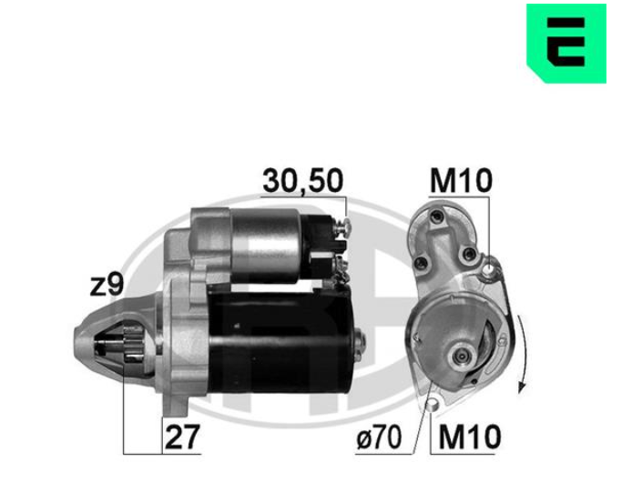 Стартер MERCEDES-BENZ