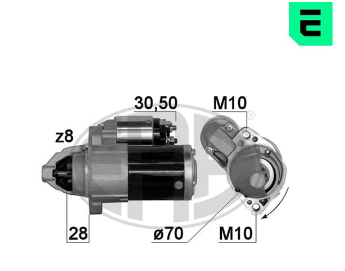 Стартер MITSUBISHI, PEUGEOT, CITROEN
