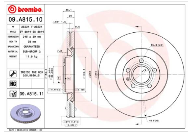 Гальмівний диск