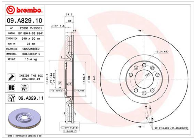 Гальмівний диск