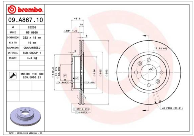 Гальмівний диск