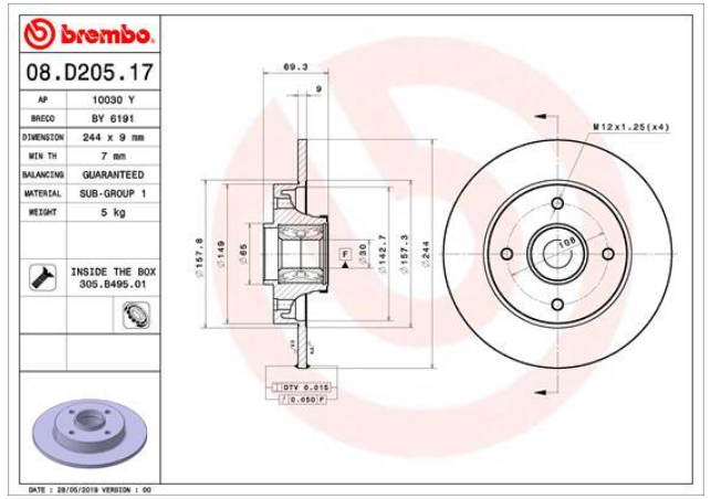 Гальмівний диск