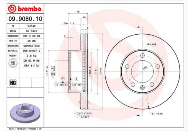 Гальмівний диск