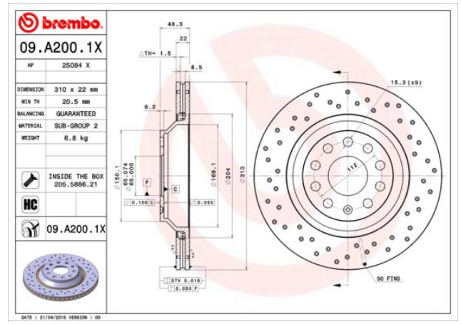 Гальмівний диск