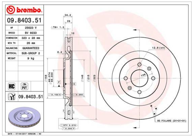 Гальмівний диск
