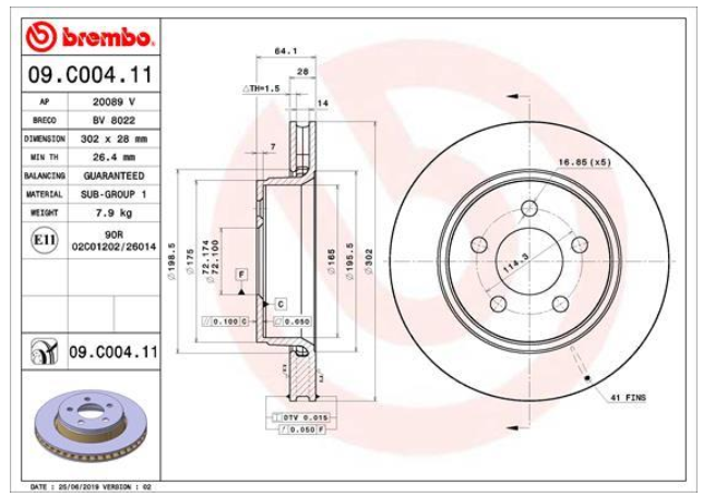 Гальмівний диск